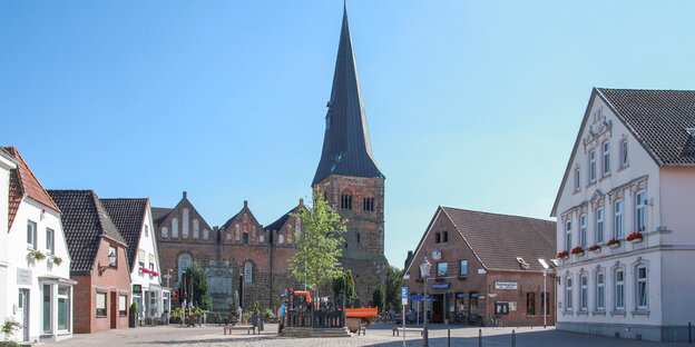 Berner Marktplatz mit Kirche Berner Marktplatz mit Kirche