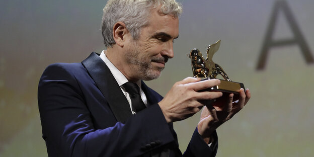 Alfonso Cuaron und sein goldener Löwe Alfonso Cuaron und sein goldener Löwe