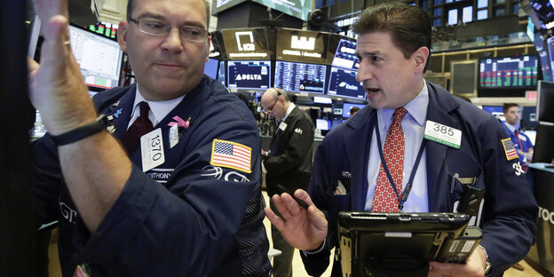 Trader an der Wall Street Trader an der Wall Street