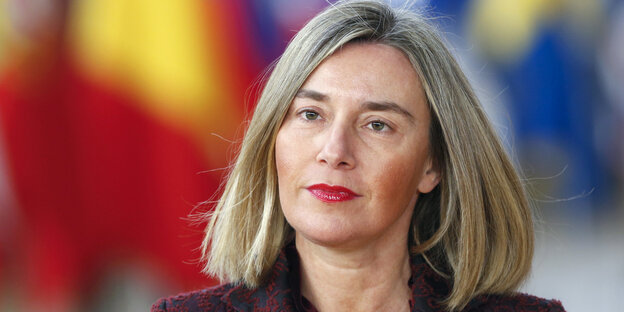 Federica Mogherini, EU-Außenbeauftragte Federica Mogherini, EU-Außenbeauftragte