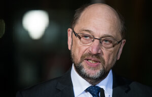 Bundestagsabgeordneter Martin Schulz Bundestagsabgeordneter Martin Schulz
