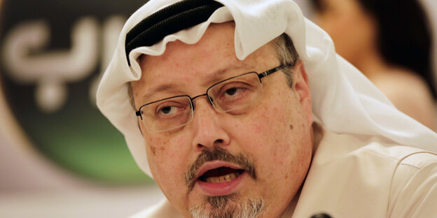 Porträt Khashoggi Porträt Khashoggi