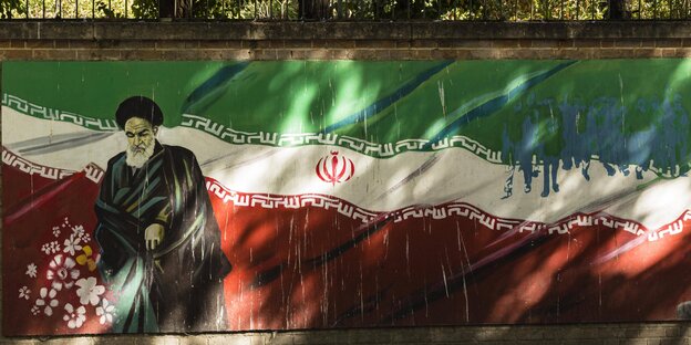Graffiti mit Mullah Graffiti mit Mullah