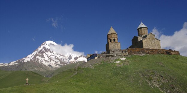 Berg mit Kloster Berg mit Kloster