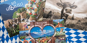 Postkarten mit Bayerischen Motiven