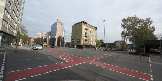 Der Berliner Platz in Osnabrück. Der Berliner Platz in Osnabrück.