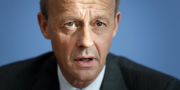 Friedrich Merz spricht Friedrich Merz spricht