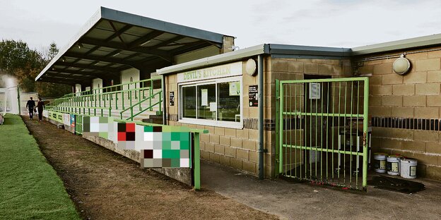 Kiosk im Stadion Kiosk im Stadion