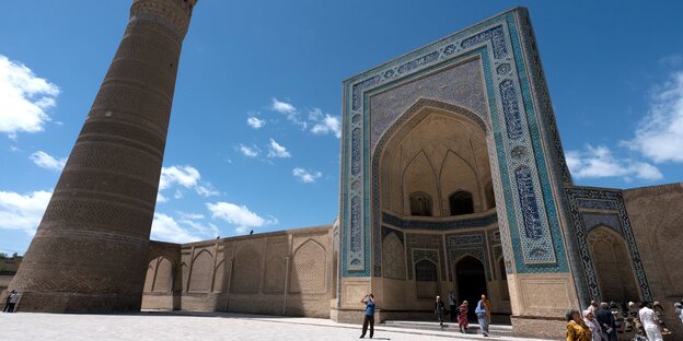 Eine Moschee in Usbekistan Eine Moschee in Usbekistan