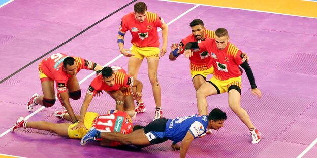 Kabaddi-Spieler Kabaddi-Spieler
