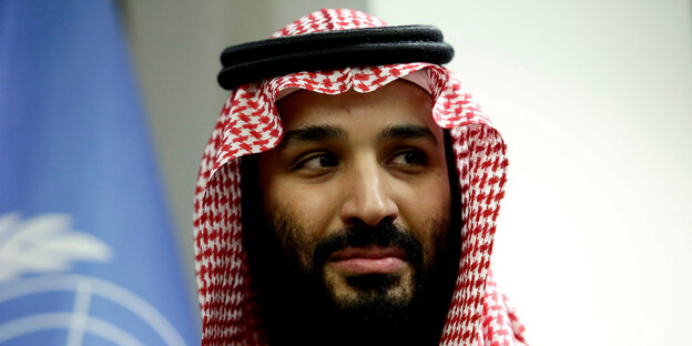 Der saudische Kronprinz Mohammed bin Salman Der saudische Kronprinz Mohammed bin Salman