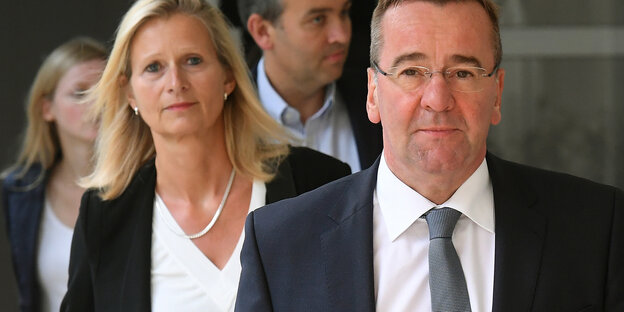 Maren Brandenburger und Boris Pistorius Maren Brandenburger und Boris Pistorius
