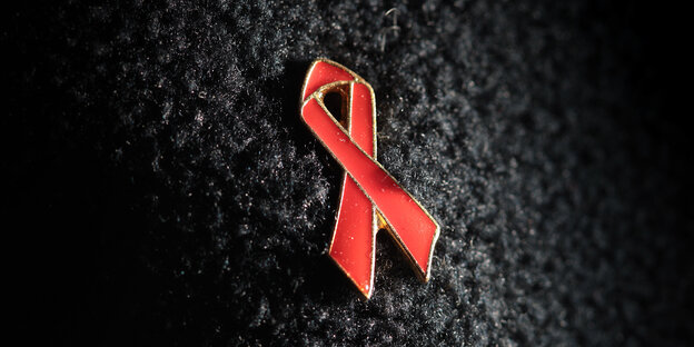Eine Aidsschleife Eine Aidsschleife