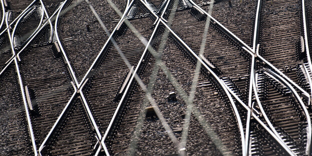 Bahn-Schienen Bahn-Schienen