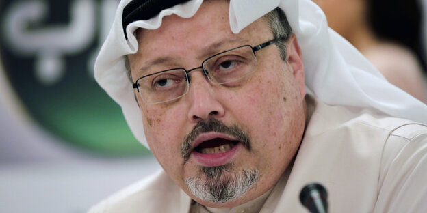 Der saudische Journalist Jamal Khashoggi Der saudische Journalist Jamal Khashoggi