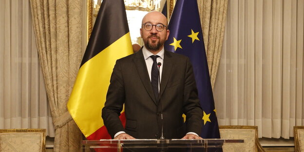 Belgiens Ministerpräsident Charles Michel