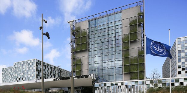 Das Gebäude des Internationalen Strafgerichtshofs in Den Haag Das Gebäude des Internationalen Strafgerichtshofs in Den Haag