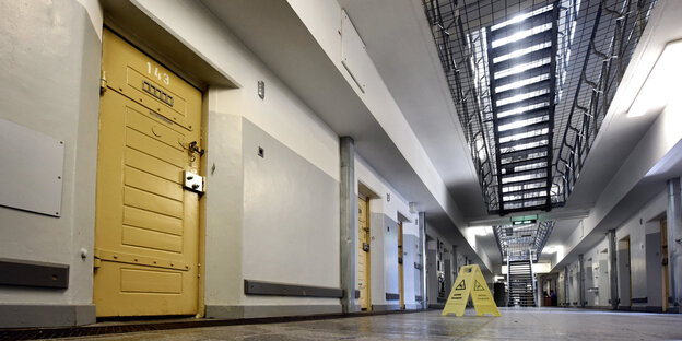 Zellentrakt in der JVA Kleve Zellentrakt in der JVA Kleve