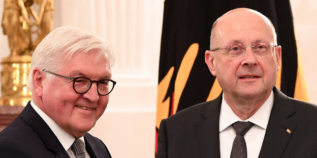 Frank-Walter Steinmeier und Ferdinand Kirchhof Frank-Walter Steinmeier und Ferdinand Kirchhof