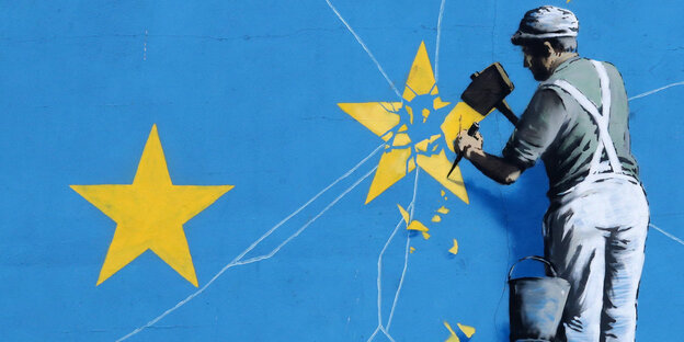 Brexit-Wandbild Brexit-Wandbild