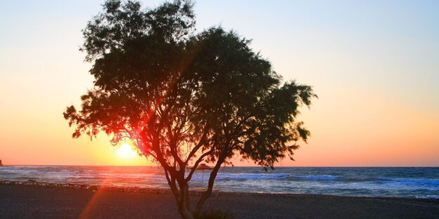 Sonnenuntergang am Meer