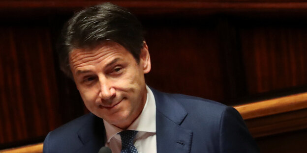 Porträt Giuseppe Conte Porträt Giuseppe Conte