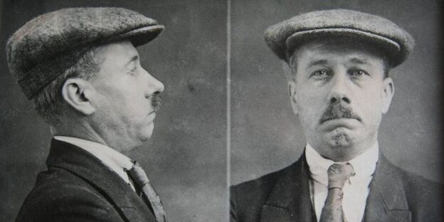 Profil- und Frontalporträt B. Traven Profil- und Frontalporträt B. Traven