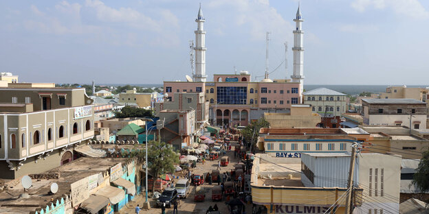 Stadtansicht von Baidoa Stadtansicht von Baidoa