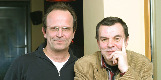 Die Wüste-Geschäftsführer Stefan Schubert und Ralph Schwingel. Die Wüste-Geschäftsführer Stefan Schubert und Ralph Schwingel.