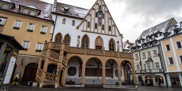 Das Rathaus von Amberg Das Rathaus von Amberg