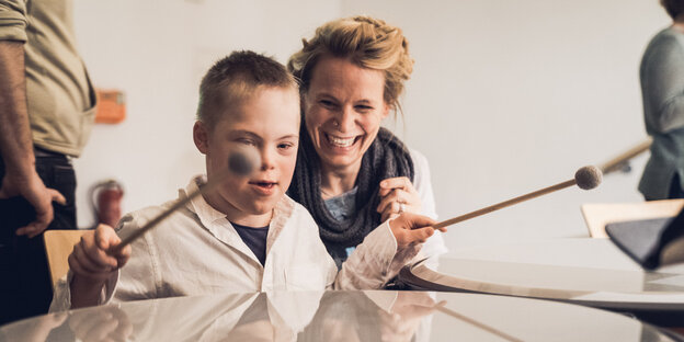 Birte Müller und Willi Birte Müller und Willi