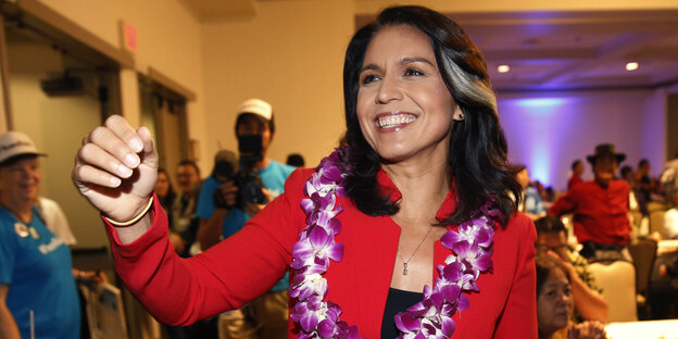 Eine Frau, Tulsi Gabbard