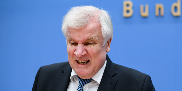 Bundesinnenminister Horst Seehofer Bundesinnenminister Horst Seehofer
