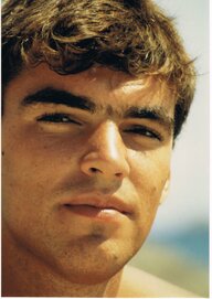 Gesicht eines jungen Mannes Gesicht eines jungen Mannes
