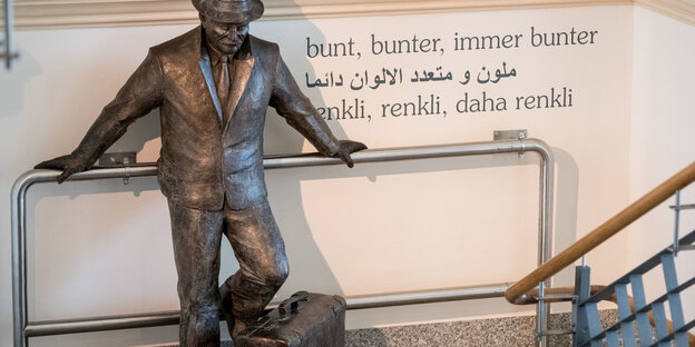 Eine Kunstskulptur Eine Kunstskulptur