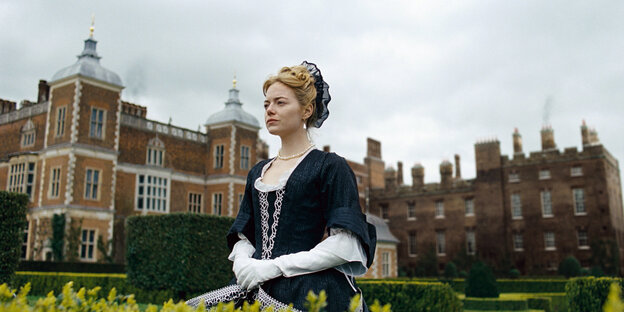 Emma Stone im Film "The Favourite"