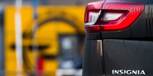 Heckklappe eines Opel Insigna Heckklappe eines Opel Insigna