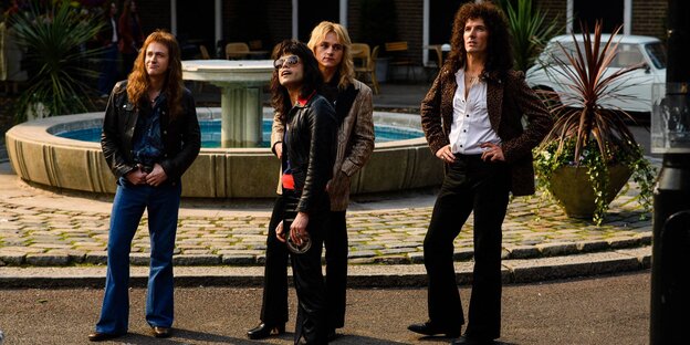 Eine Szene aus dem Film "Bohemian Rhapsody" Eine Szene aus dem Film "Bohemian Rhapsody"