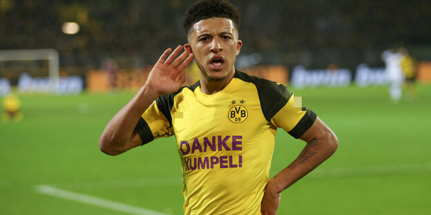 BVB-Spieler Jadon Sancho BVB-Spieler Jadon Sancho