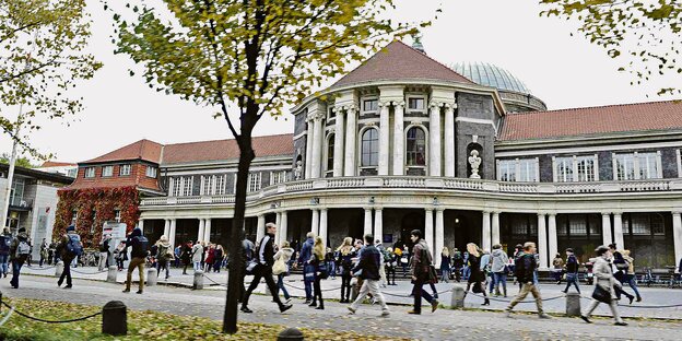 Ein Eingang der Universität Hamburg Ein Eingang der Universität Hamburg