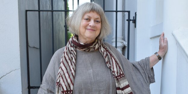 Sylvia Finzi smiles Sylvia Finzi smiles