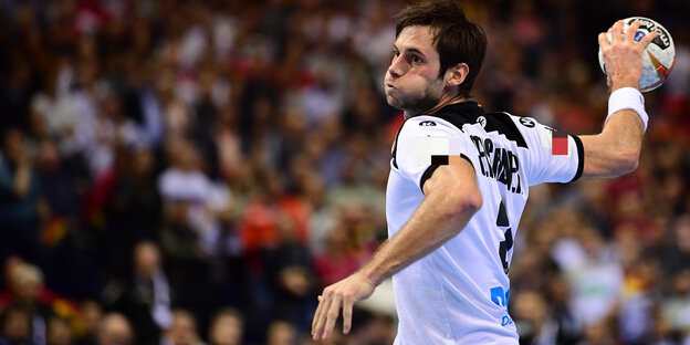 Ein Handballspieler, Uwe Gensheimer Ein Handballspieler, Uwe Gensheimer