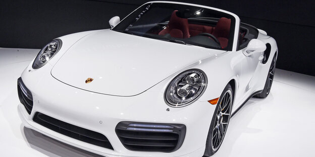 ein weißer Porsche ein weißer Porsche