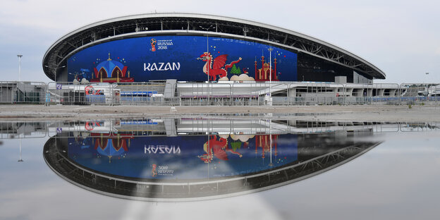 Fußball-WM-Stadion in Kasan Fußball-WM-Stadion in Kasan