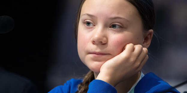 Greta Thunberg im Porträt Greta Thunberg im Porträt