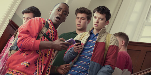 Foto aus der Netflix-Serie „Sex education“ Foto aus der Netflix-Serie „Sex education“