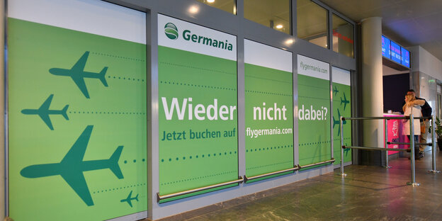 Germania stürzt ab Germania stürzt ab