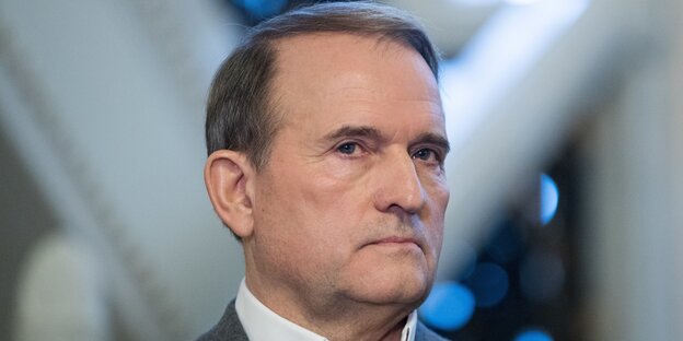 Der ukrainische Oligarch Viktor Medwetschuk Der ukrainische Oligarch Viktor Medwetschuk
