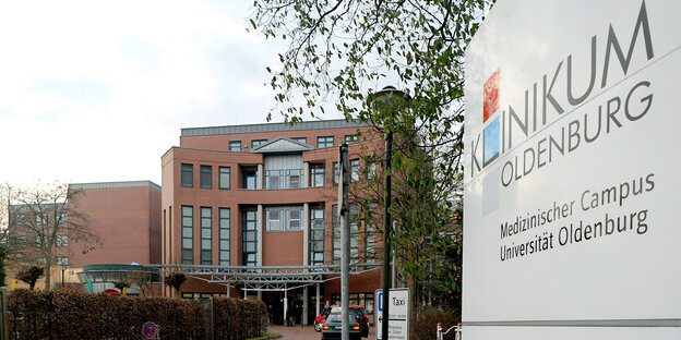 Das Klinikum Oldenburg von außen Das Klinikum Oldenburg von außen