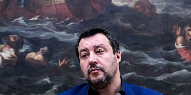 Italiens Innenminister Matteo Salvini Italiens Innenminister Matteo Salvini